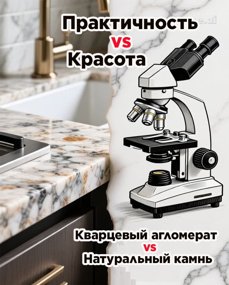 что лучше кварцевый агломерат или натуральный камень