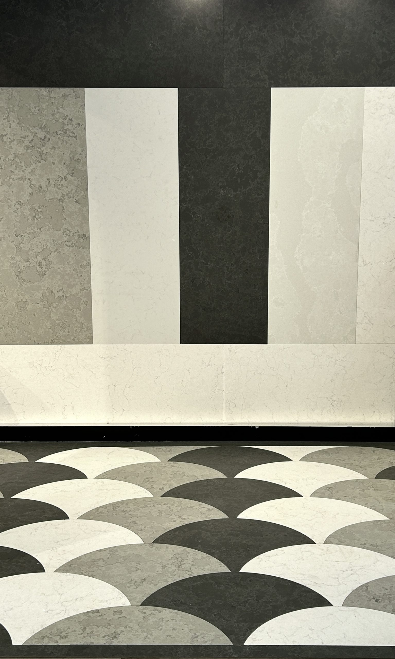 тонкие фартуки из кварцевого агломерата для кухни. Толщина 5 мм