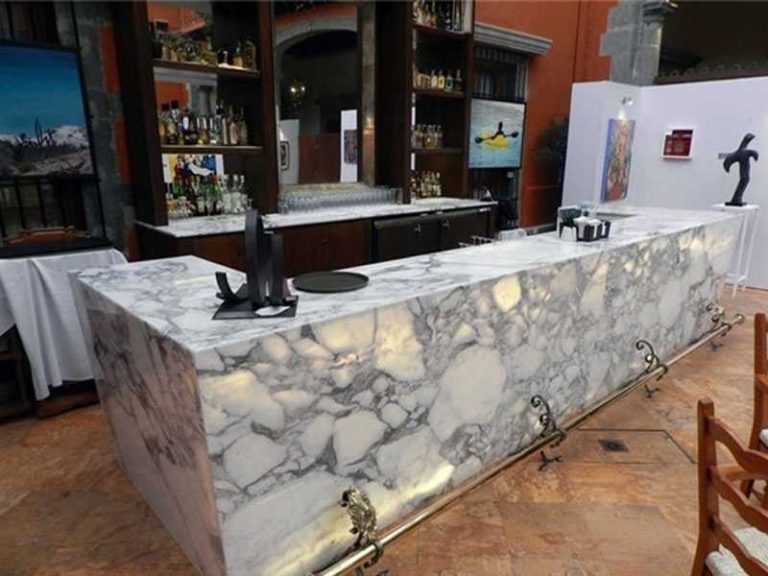 Arabescato — мрамор — фотография камня