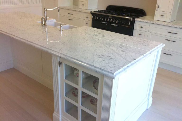 Bianco Carrara — мрамор — фотография камня