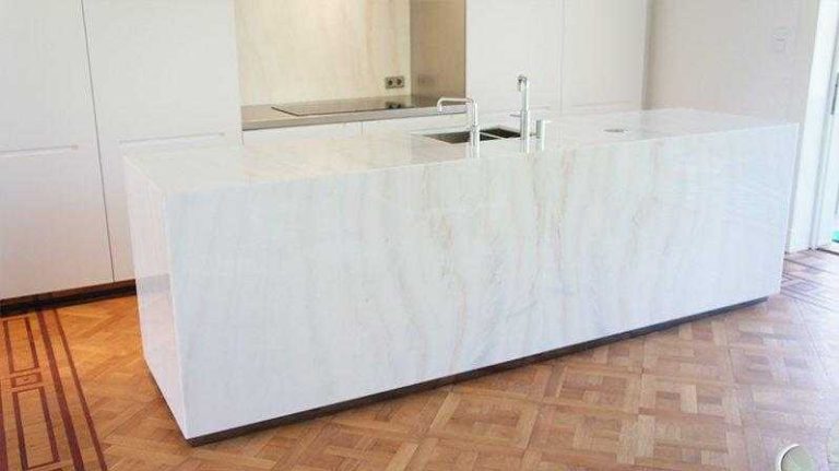Bianco Lasa — мрамор — фотография камня