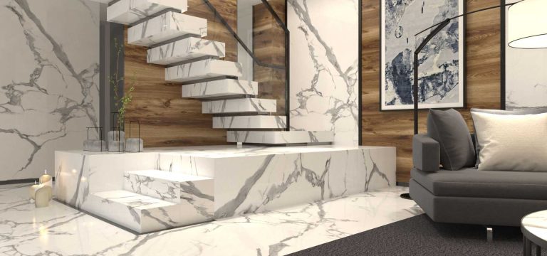 Bianco Statuario Extra — мрамор — фотография камня