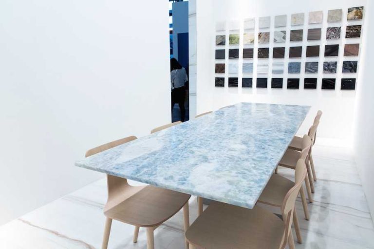 Calcite Caraibica Blue Extra — мрамор — фотография камня