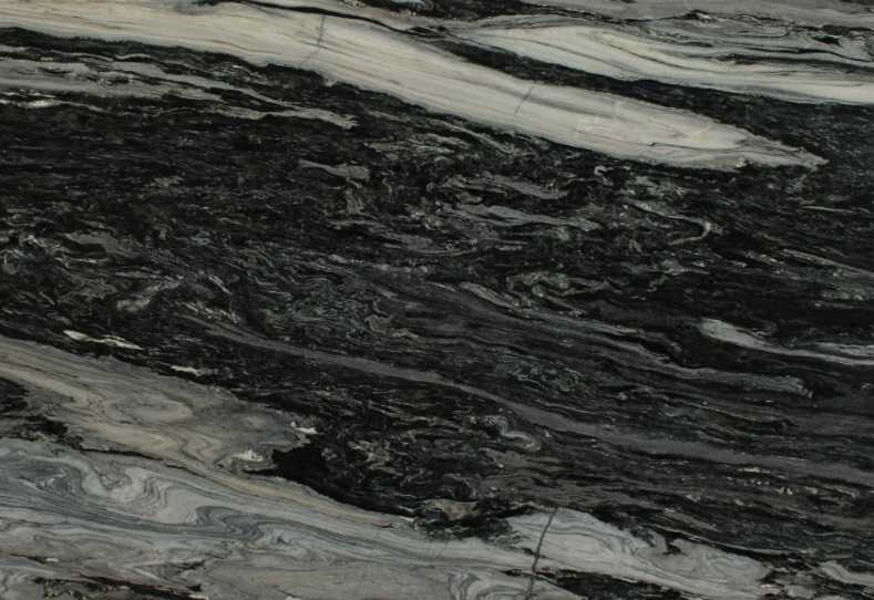 Panda Black — мрамор — фрагмент
