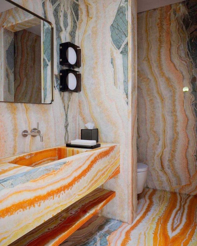 Onyx Rainbow — оникс — фотография камня