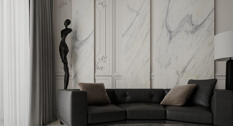 Covelano Silver — мрамор — фотография камня