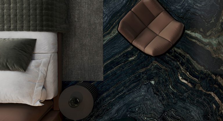 Silver Wave Brown — мрамор — фотография камня