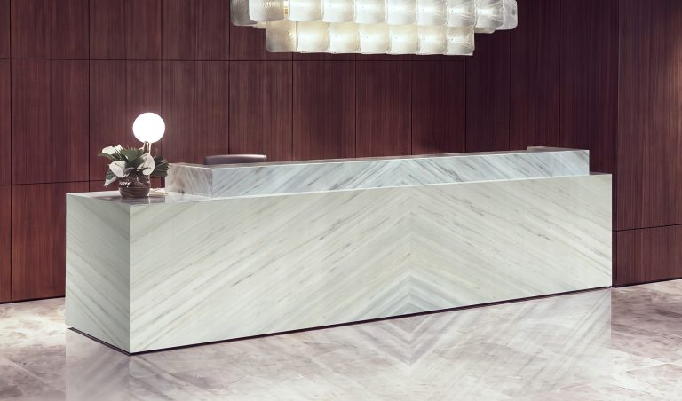 Bianco Venato — мрамор — фотография камня