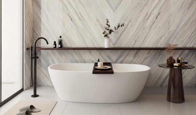 Bianco Venato — мрамор — фотография камня
