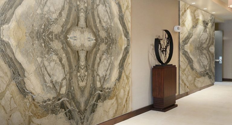 Breccia Aurora — мрамор — фотография камня