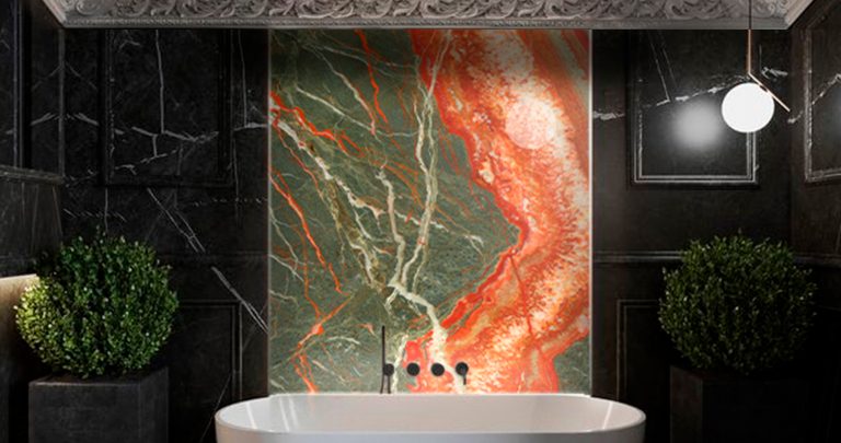 Onice Lava River — оникс — фотография камня