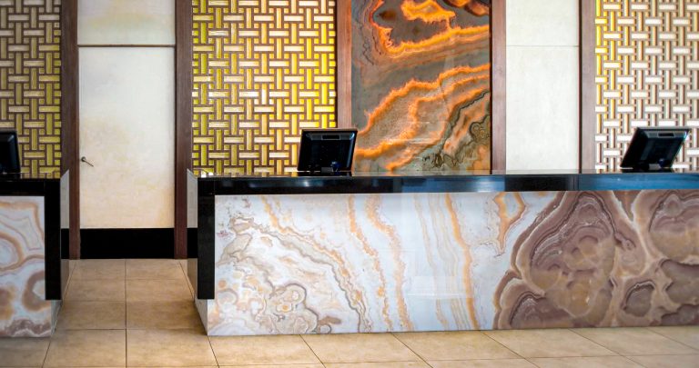 Onice Ivory Terracota — оникс — фотография камня