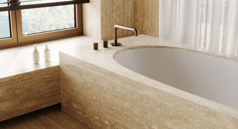 Travertine Classic Light — травертин — фотография камня