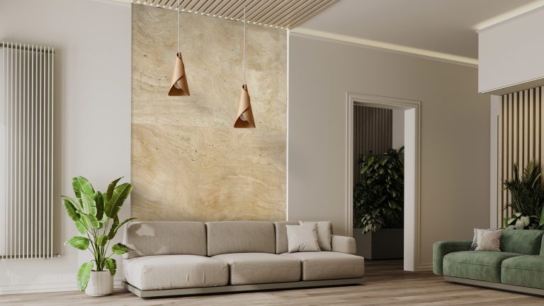 Travertine White — травертин — фотография камня
