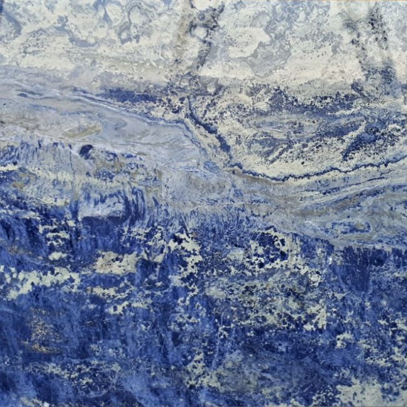 Sodalite — гранит — фрагмент