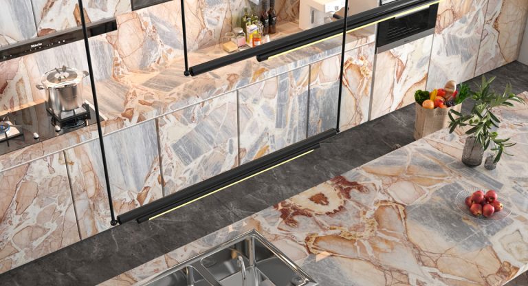 Breccia Cielo — мрамор — фотография камня