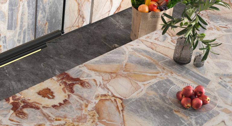 Breccia Cielo — мрамор — фотография камня