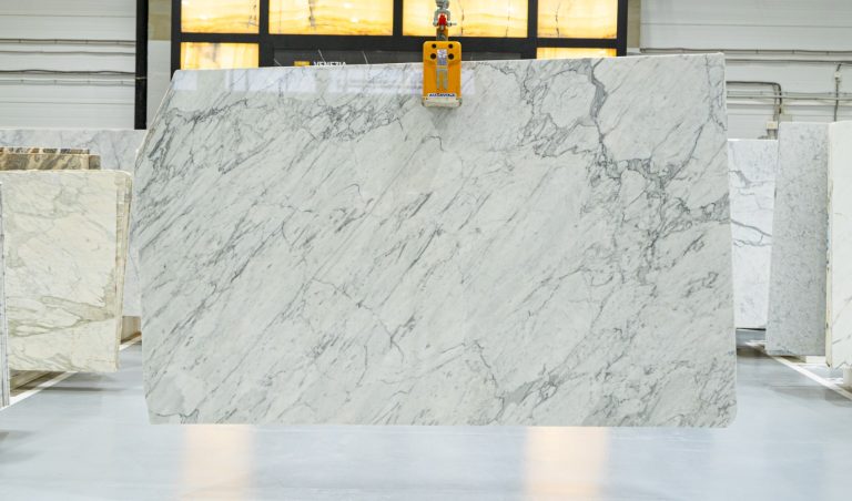 Statuario Venato — мрамор — фотография камня