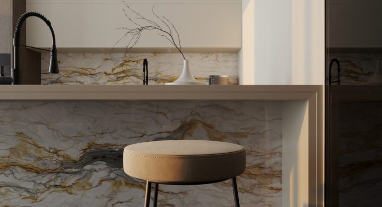 Aurora Gold — мрамор — фотография камня