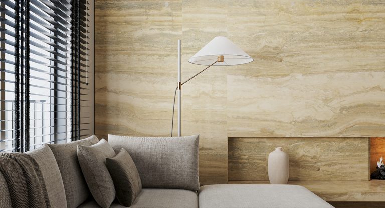 Travertine Silver Romano — травертин — фотография камня