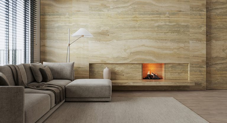 Travertine Silver Romano — травертин — фотография камня