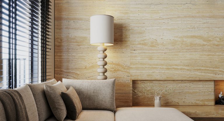 Travertine Striato — травертин — фотография камня