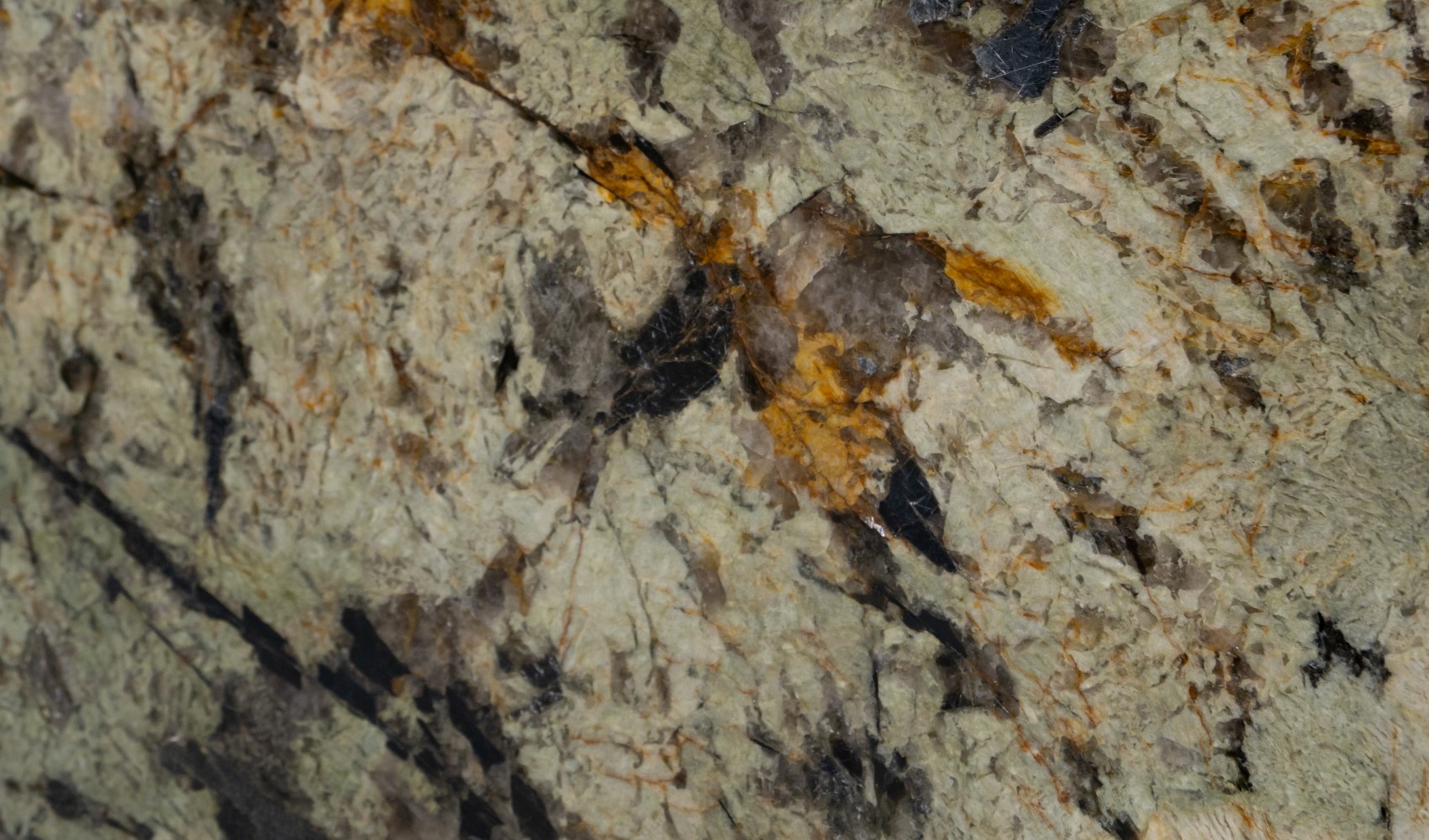 Tourmaline Gold — гранит — фрагмент