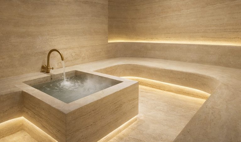Travertine Classic Romano — травертин — фотография камня