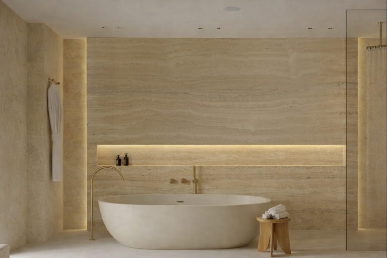 Travertine Classic Romano — травертин — фотография камня