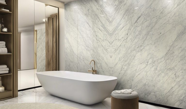 Bianco Belgia — мрамор — фотография камня