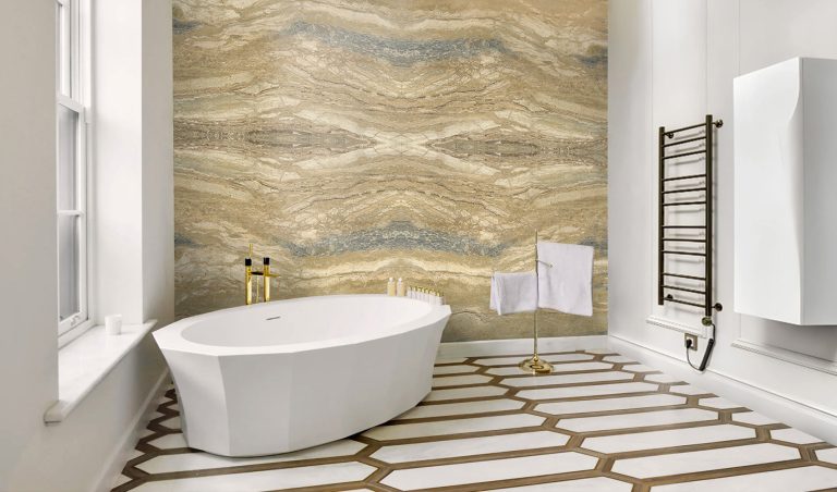 Travertine Rainbow — травертин — фотография камня