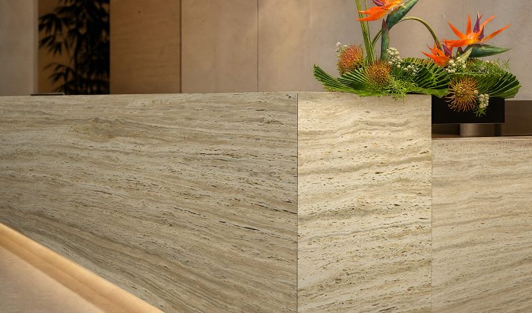 Travertine New — травертин — фотография камня