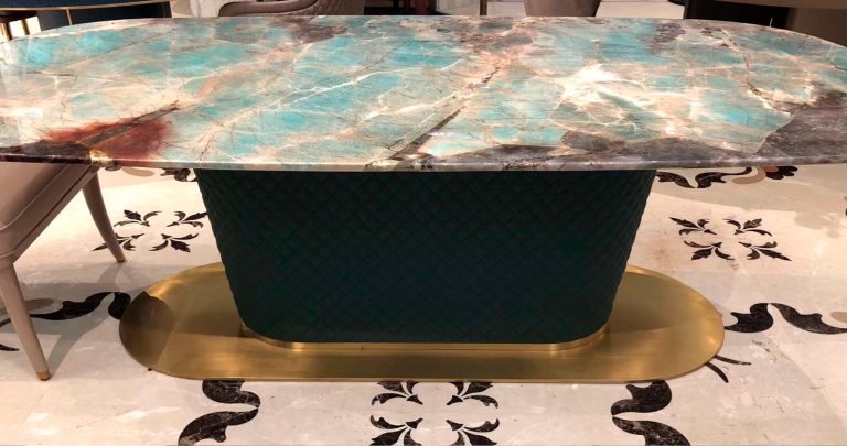 Amazonite — гранит — фотография камня