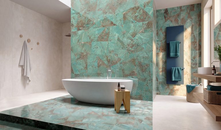 Amazonite — гранит — фотография камня