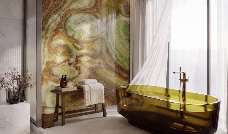 Onice Verde Cristallo — оникс — фотография камня