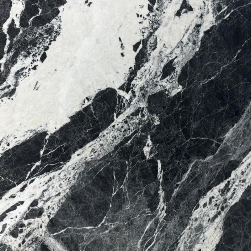 Calacatta Nero — мрамор — фрагмент