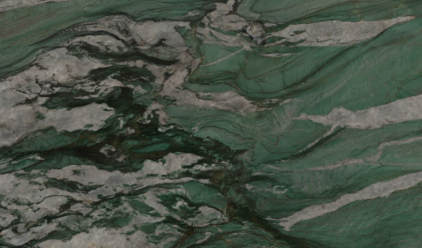 Fuchsite Green — кварцит — фрагмент
