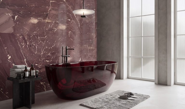 Rosso Cardinale — кварцит — фотография камня