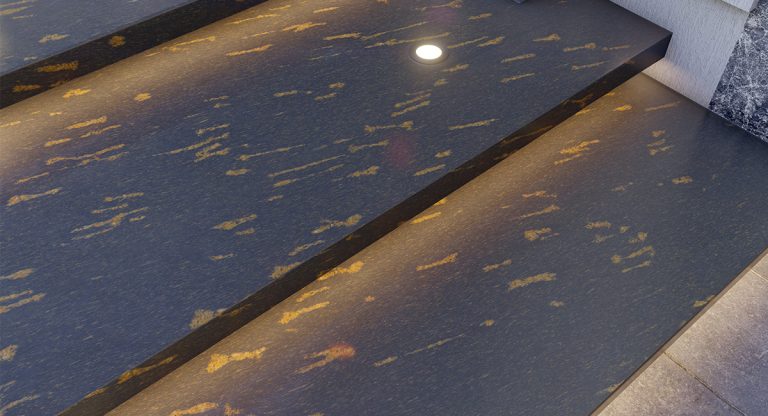Golden Starfall — гранит — фотография камня