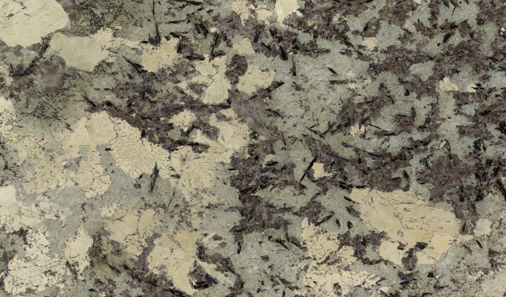Tourmaline — гранит — фрагмент