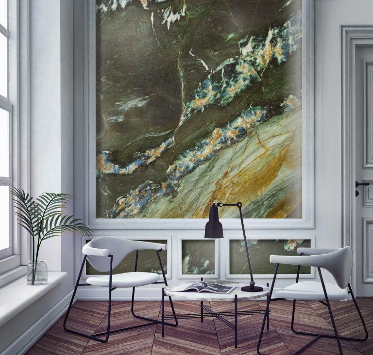 Sodalite Fantasy — кварцит — фотография камня