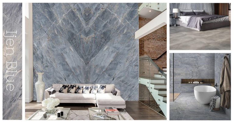 Ijen Blue — кварцит — фотография камня