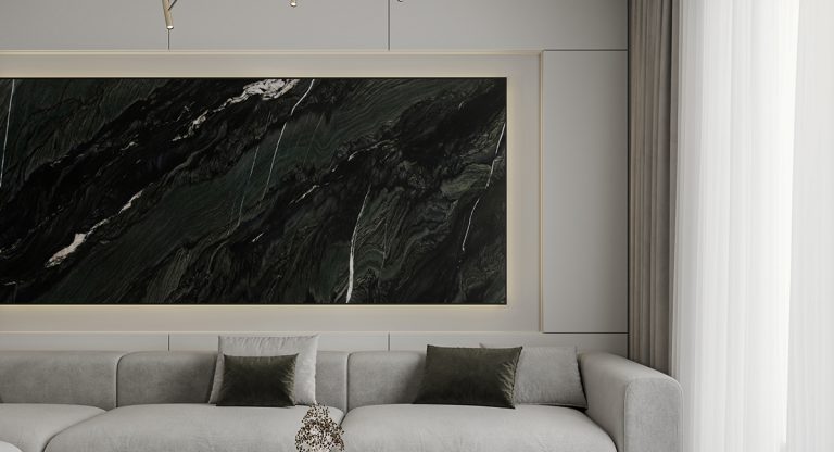Black Tempest Crystal — кварцит — фотография камня