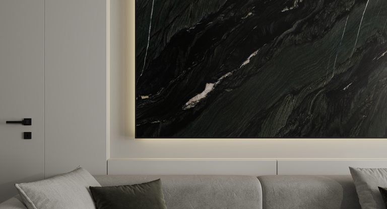 Black Tempest Crystal — кварцит — фотография камня
