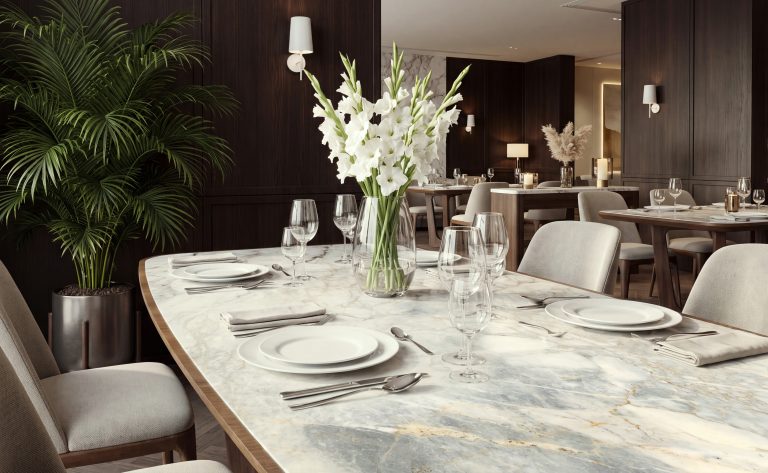 Arabescato Gold — мрамор — фотография камня