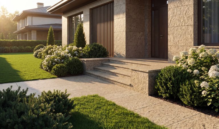 Giallo Ornamental — гранит — фотография камня