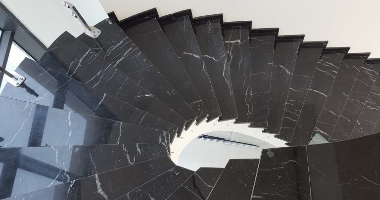 Black Marquina — мрамор — фотография камня