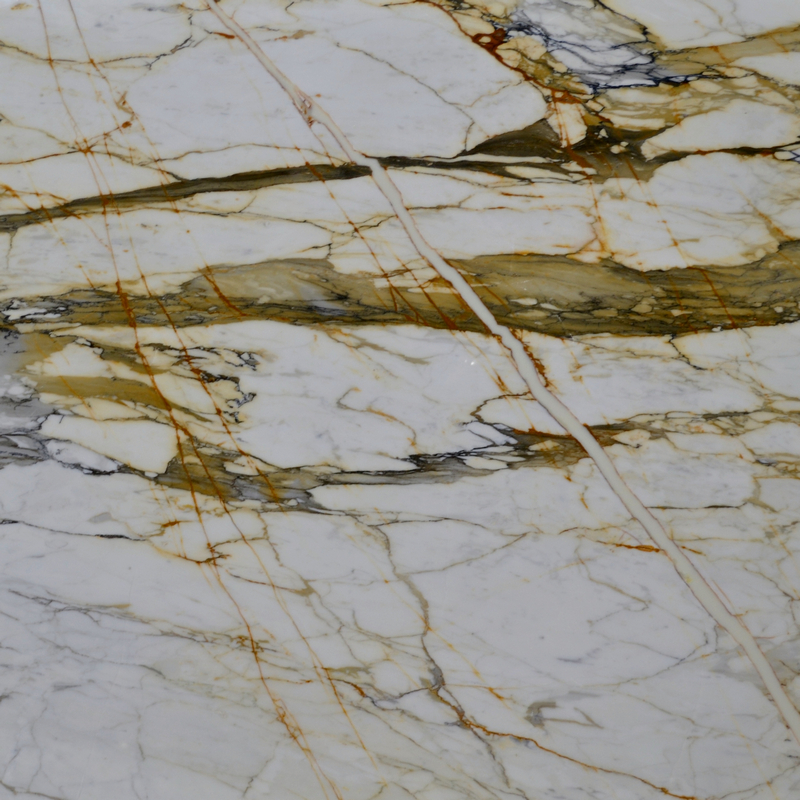 Calacatta Pure Gold — мрамор — фрагмент