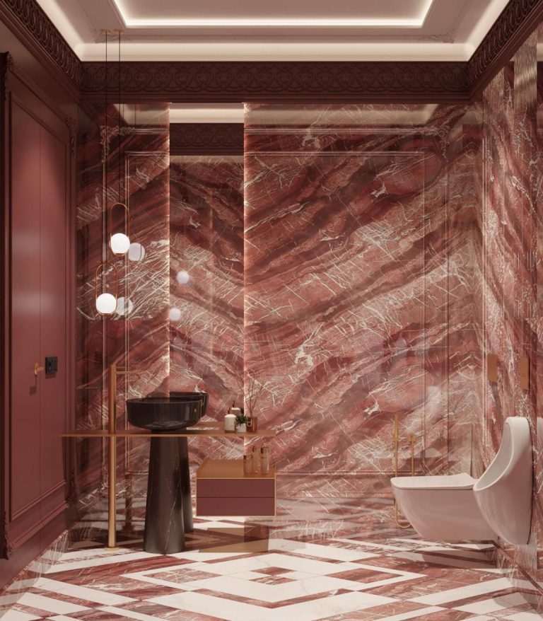 Rouge Epique — мрамор — фотография камня