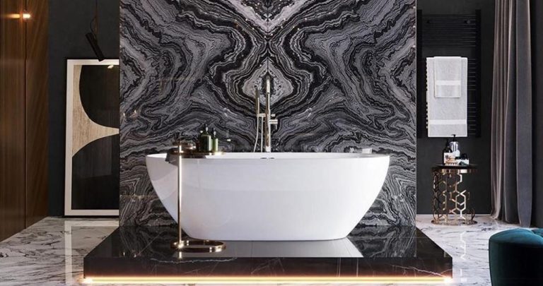 Mercury Black — мрамор — фотография камня